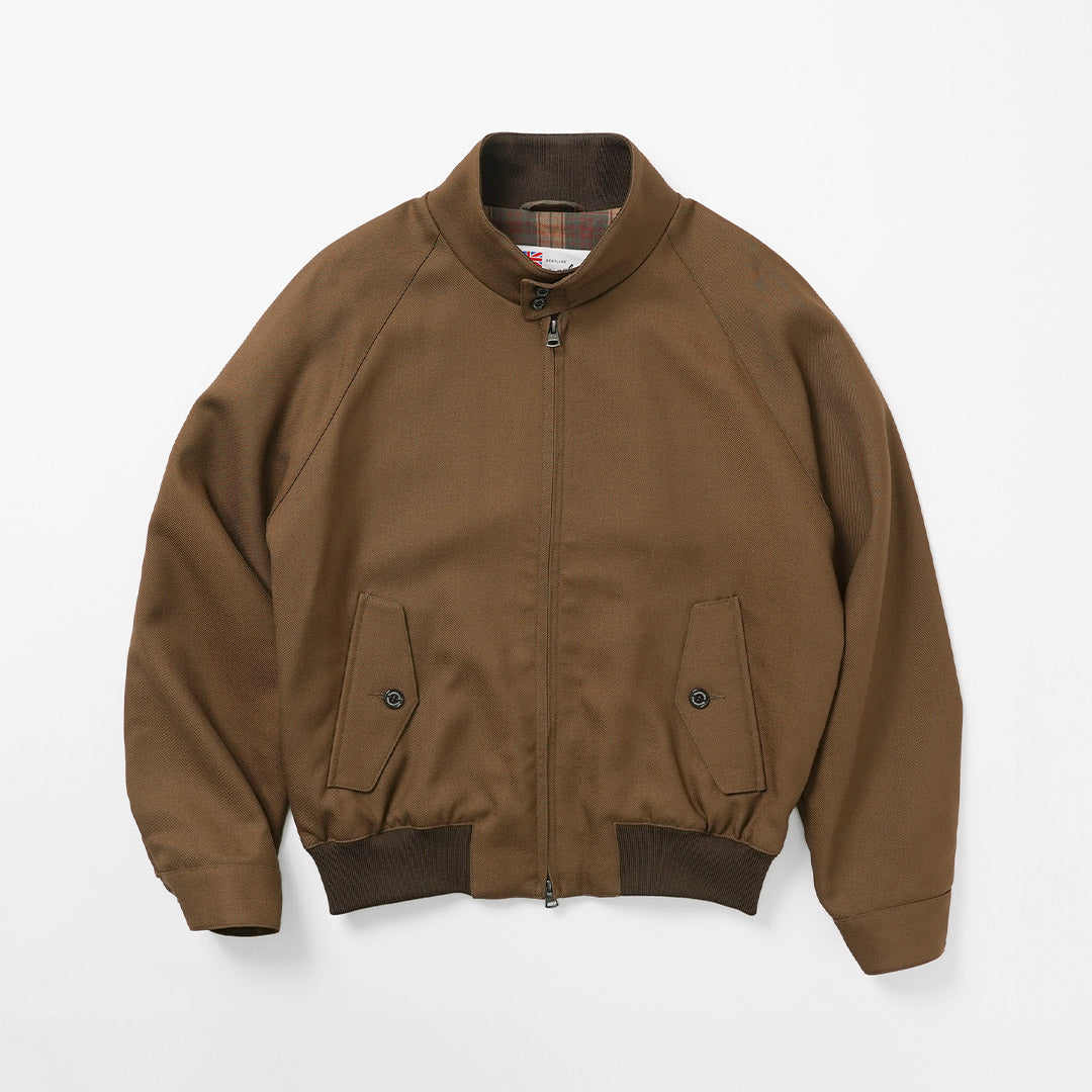 TRADITIONAL WEATHERWEAR / 덴비 스윙탑 블루종 울 개버딘