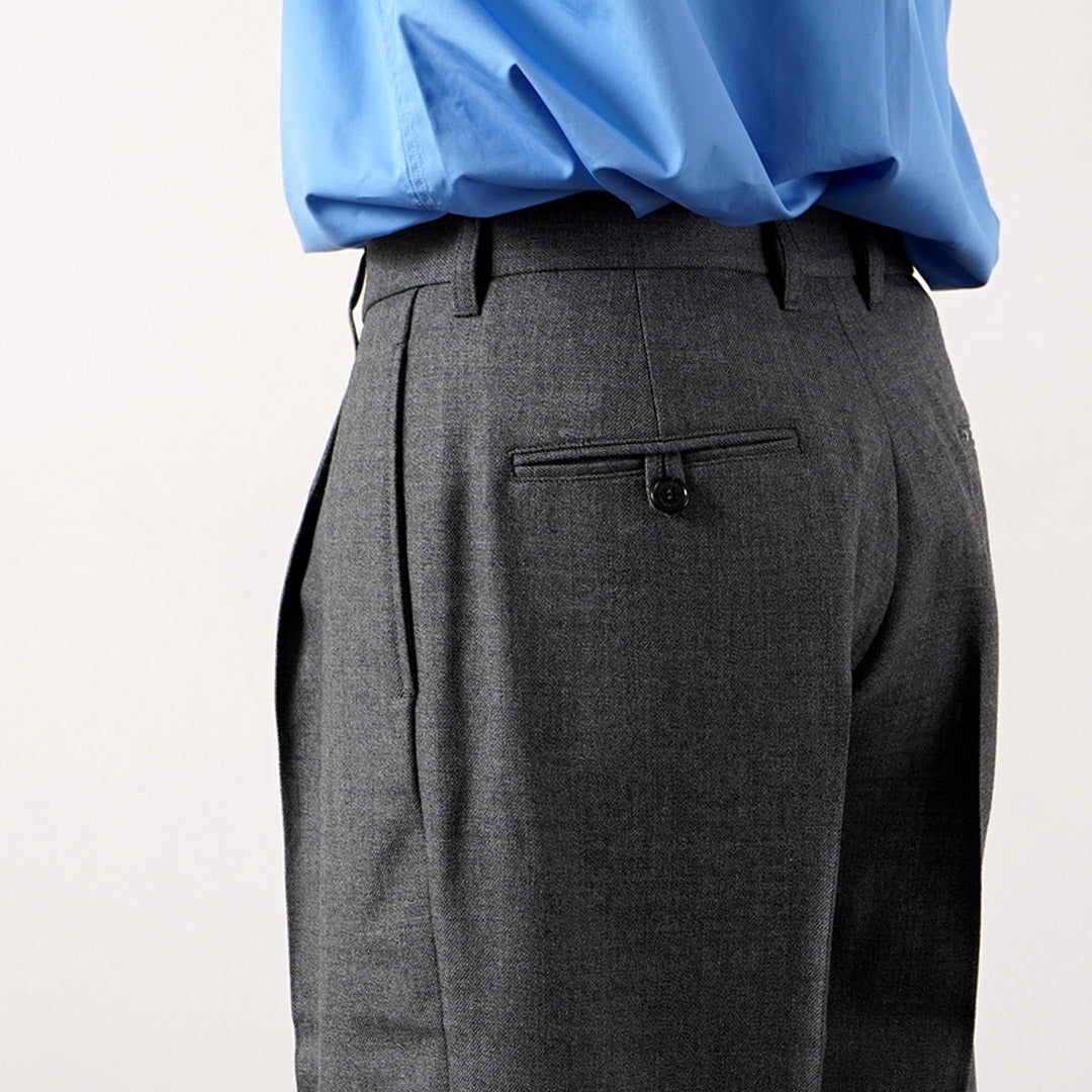 TRADITIONAL WEATHERWEAR / Wool Gabardine Union Slacks 102
