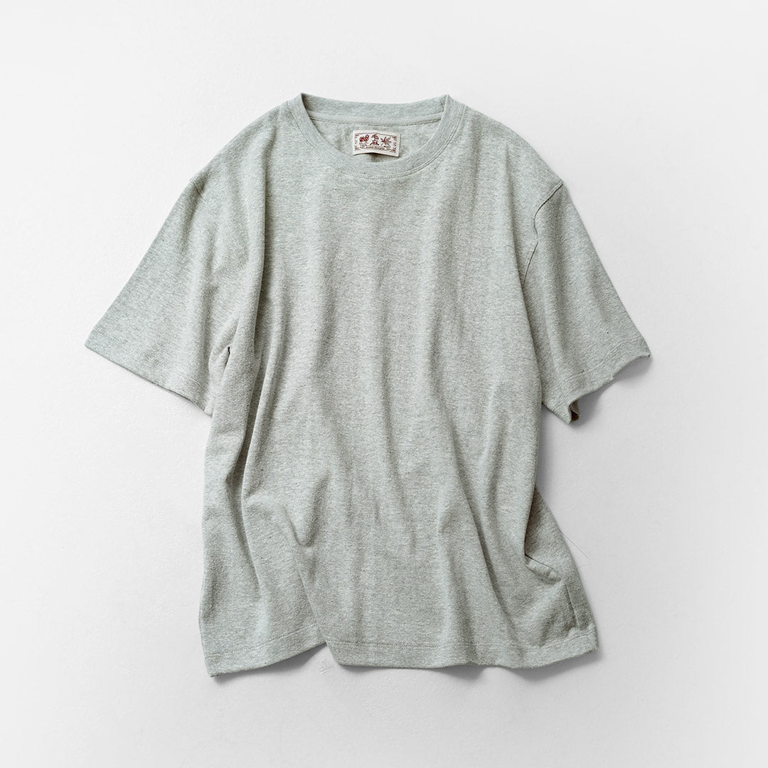 KEMA DESIGNS / Cáñamo / Camiseta holgada de algodón orgánico