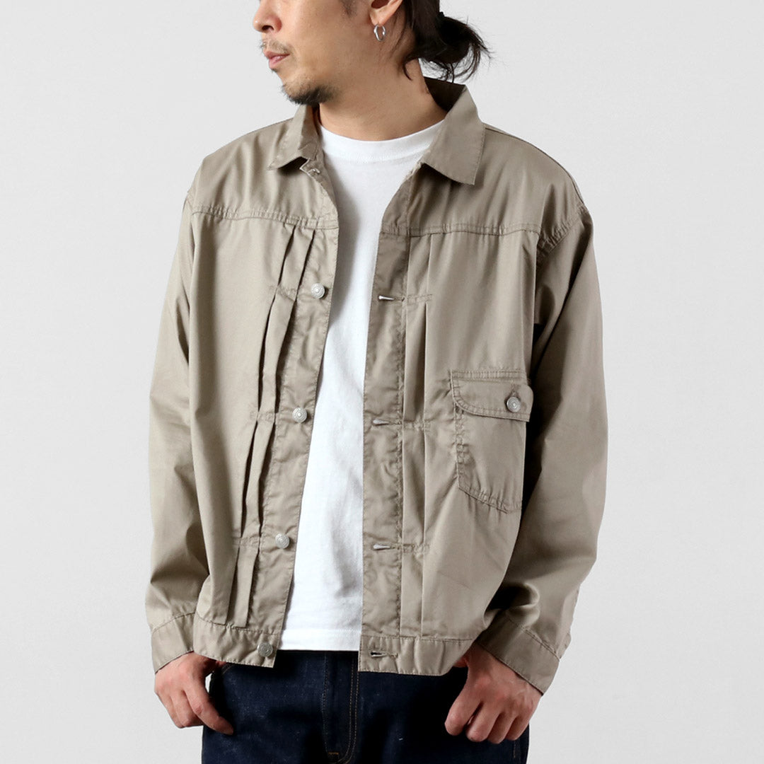 Blue refabric / 40s Dump Rebuild 1st Type Trucker Jacket