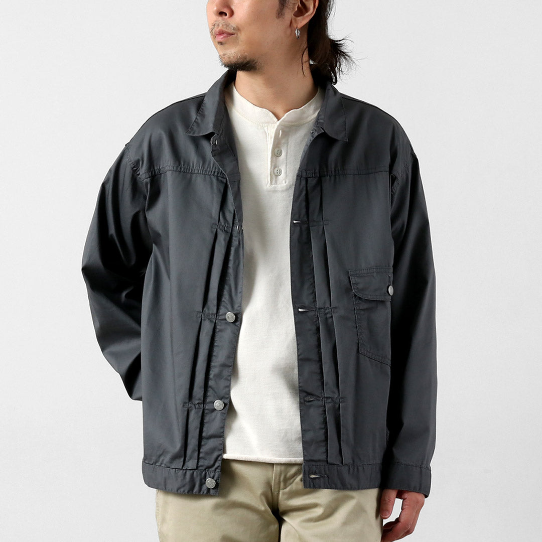 Blue refabric / 40s Dump Rebuild 1st Type Trucker Jacket