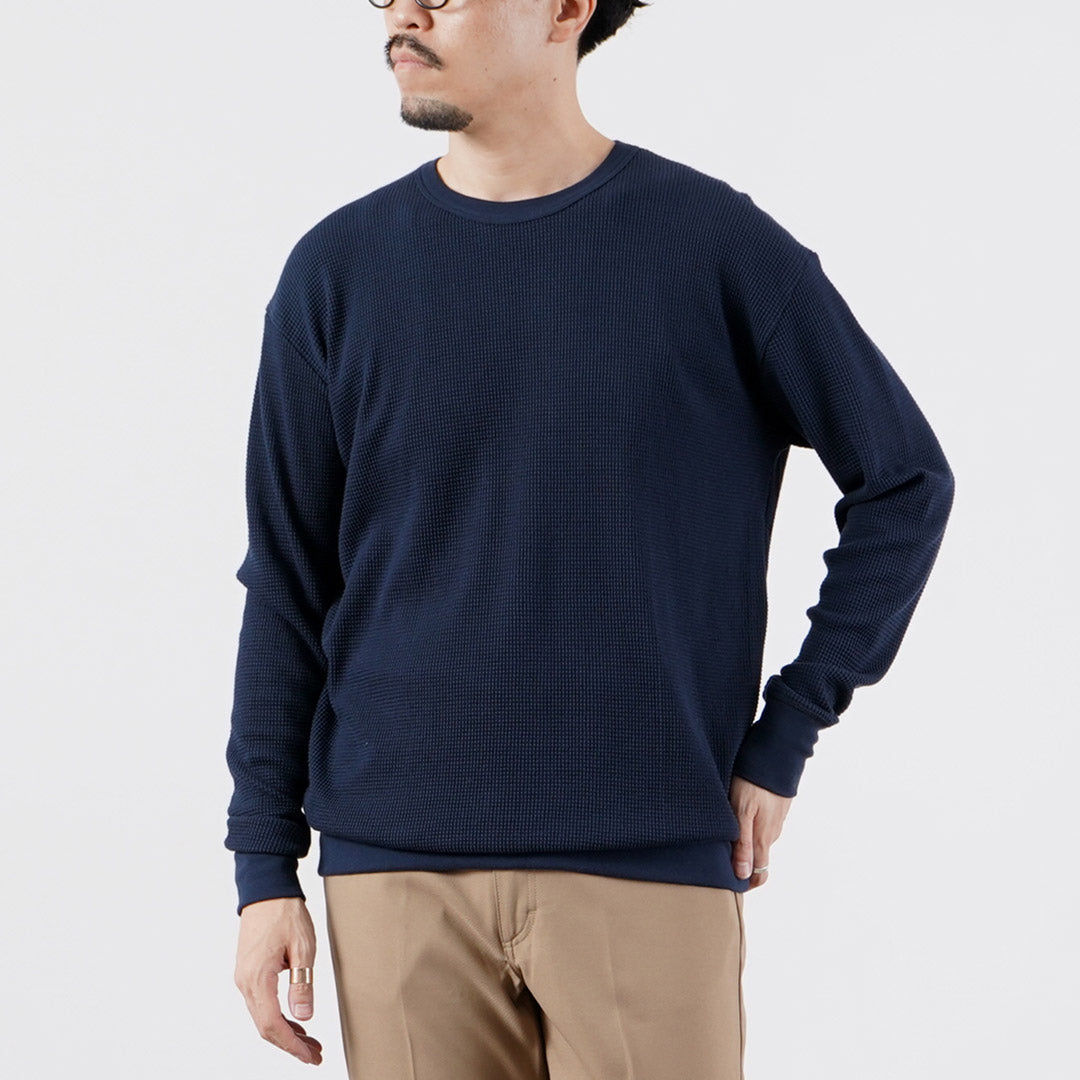 GICIPI / AQUILA Crew Neck Relax Fit Long Sleeve Sweatshirt