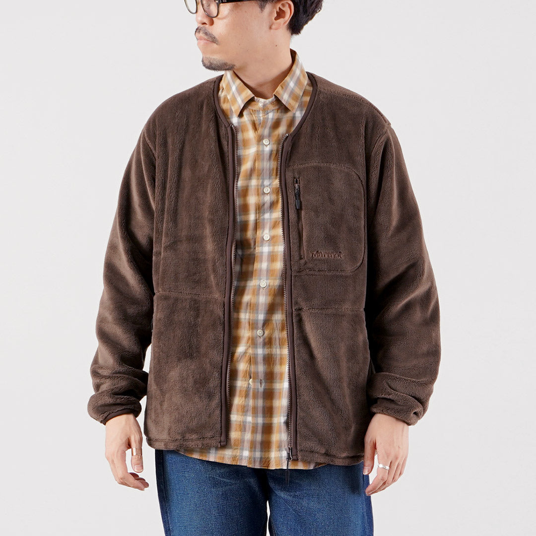 MARMOT / Cárdigan polar trans