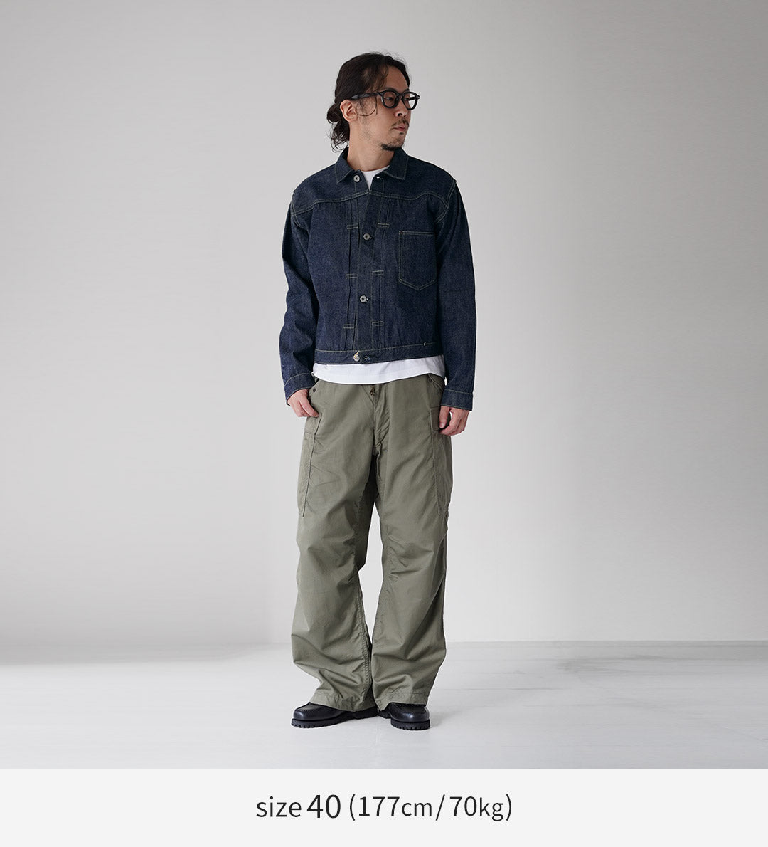 BUZZ RICKSONS / Veste en jean modèle WWII