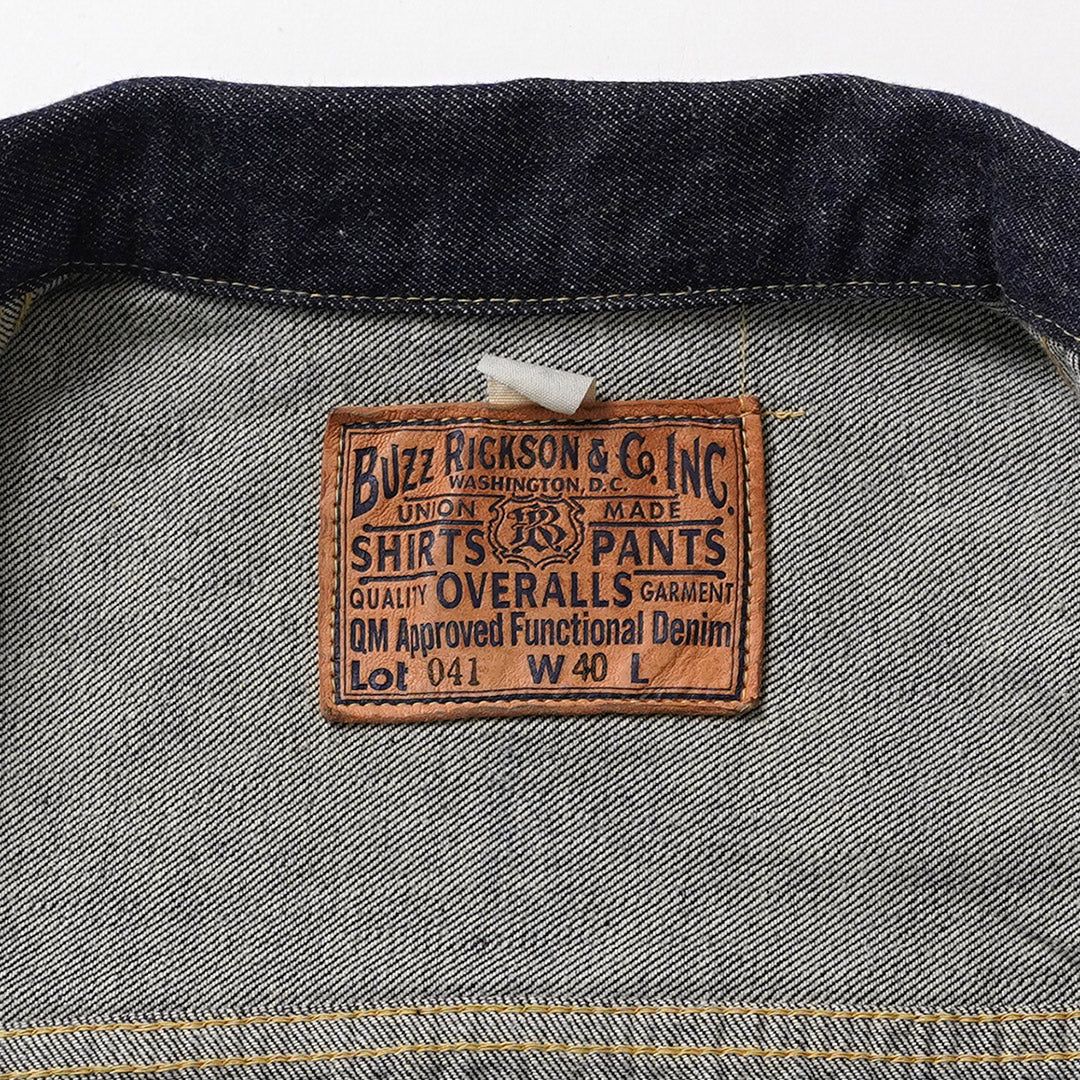 BUZZ RICKSONS / Veste en jean modèle WWII