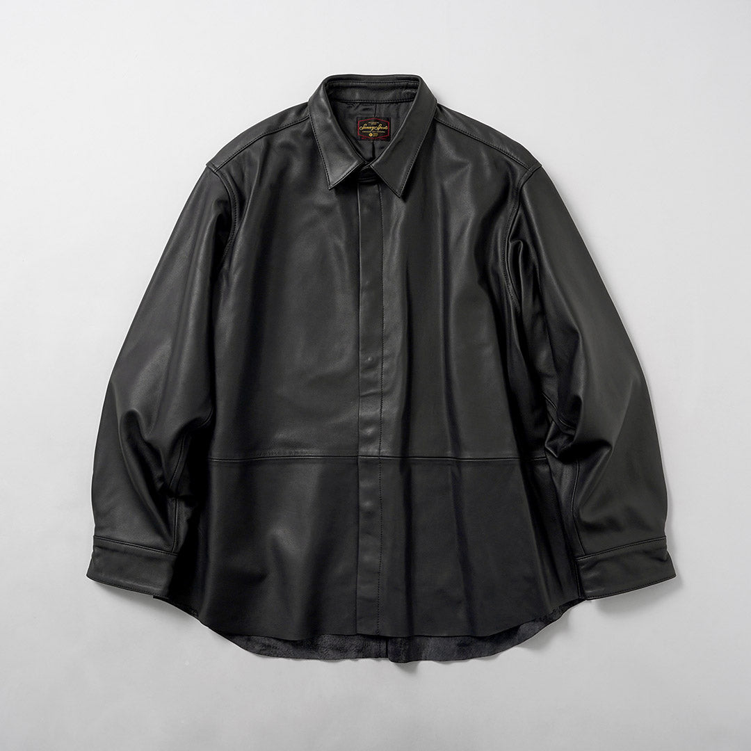 SUNNY SPORTS / Veste chemise en cuir