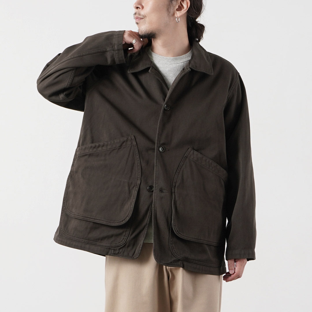FOB FACTORY / F2470 Chaqueta de campo de sarga de algodón