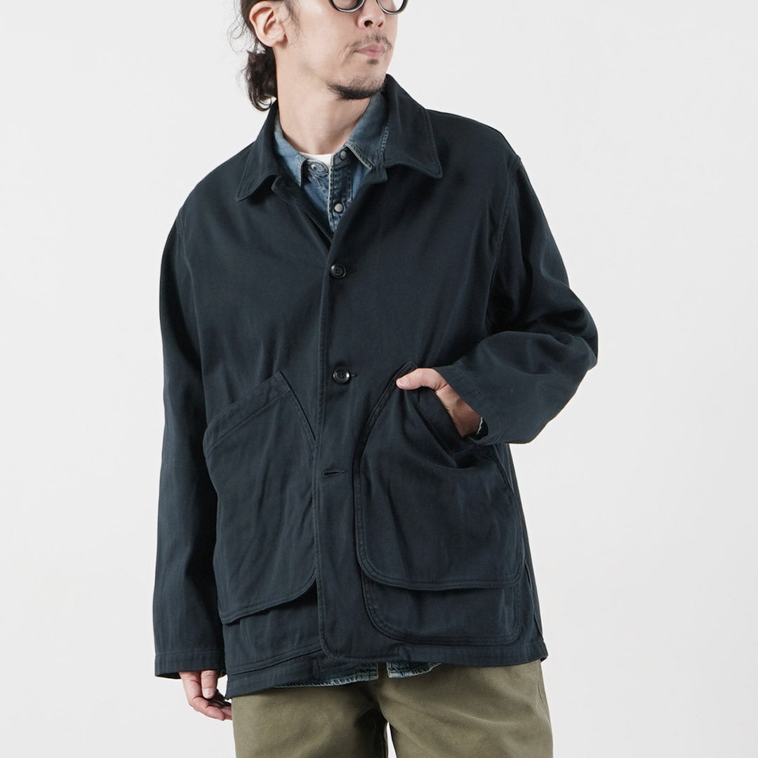 FOB FACTORY / F2470 Chaqueta de campo de sarga de algodón