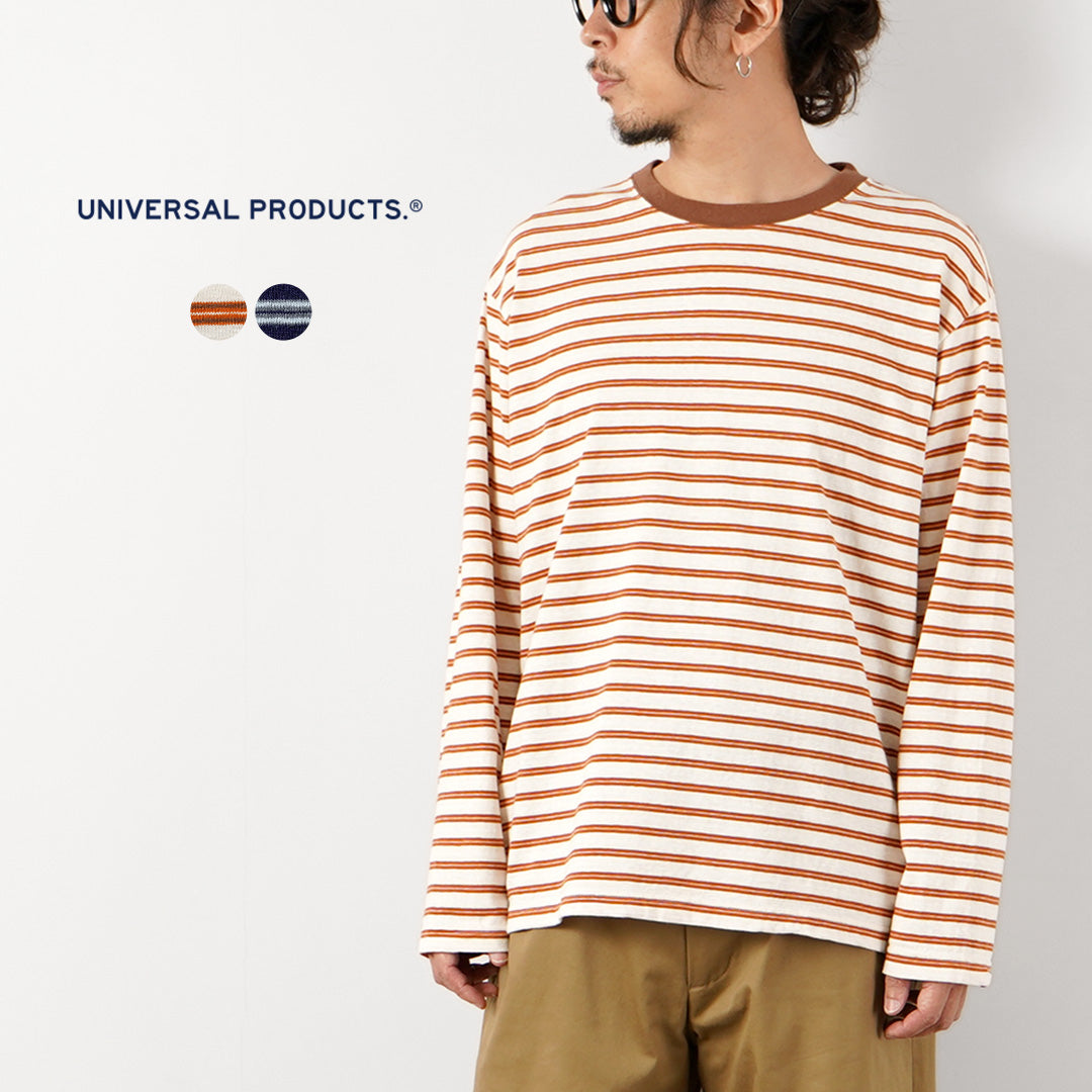 UNIVERSAL PRODUCTS. / Original Striped Long Sleeve T-Shirt