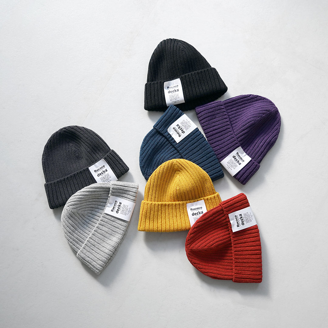 DECKA QUALITY SOCKS / Cotton 100 Knit Cap