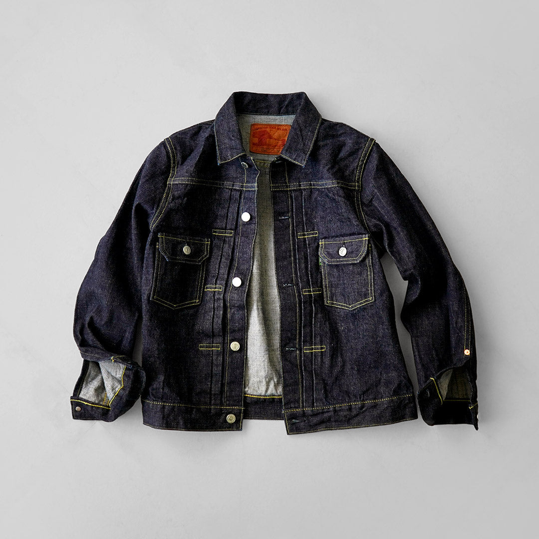 FOB FACTORY / F2464 RS5252-UF Selvedge Denim 2nd Jacket