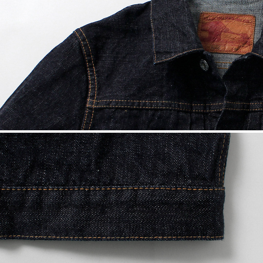 FOB FACTORY / F2465 RS5252-UF Chaqueta vaquera de garaje