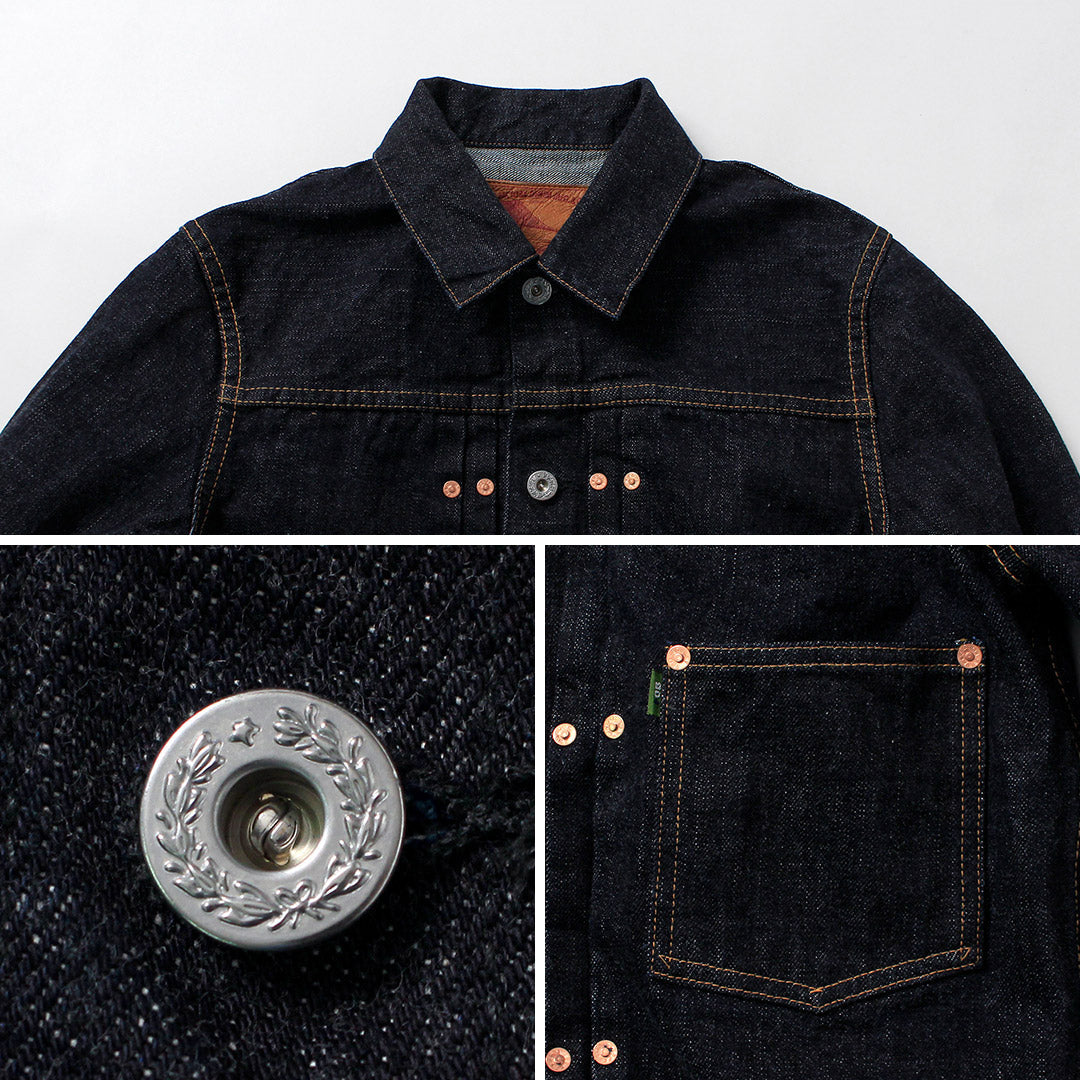 FOB FACTORY / F2465 RS5252-UF Chaqueta vaquera de garaje
