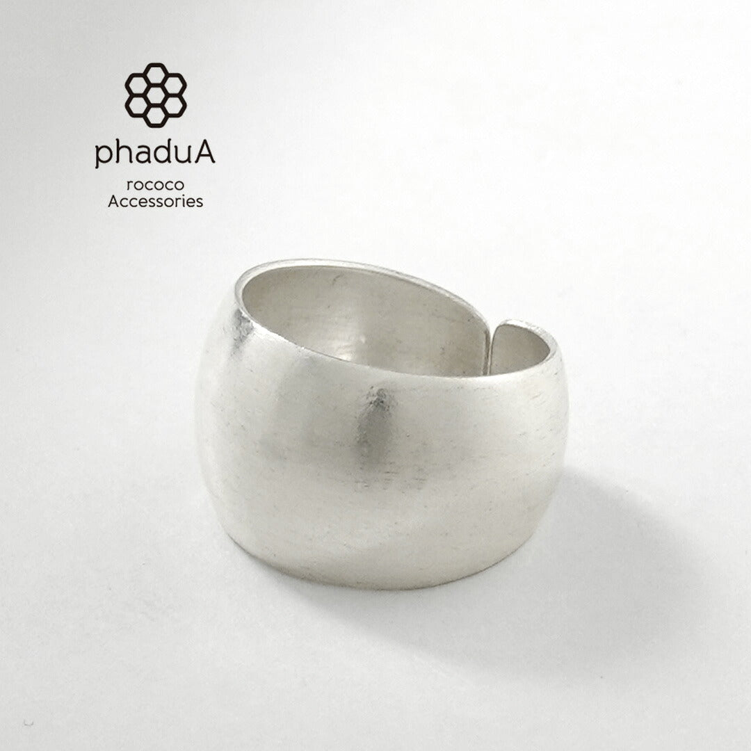 phaduA / Anillo redondo de plata Karen