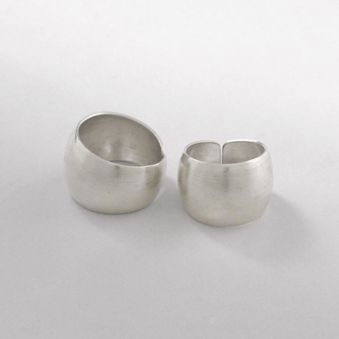 phaduA / Anillo redondo de plata Karen