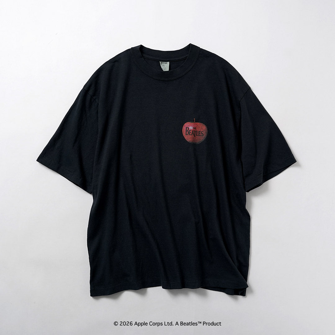 FREE RAGE / The Beatles × FREE RAGE Camiseta de manga corta de algodón reciclado último lanzamiento