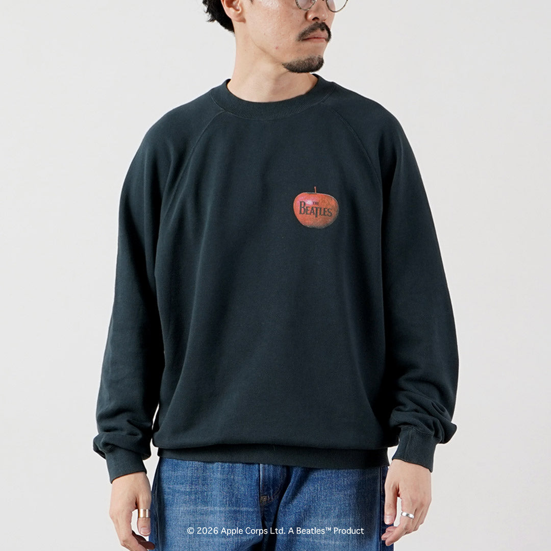 FREE RAGE / The Beatles × FREE RAGE Dernière version Raglan Crew Sweatshirt