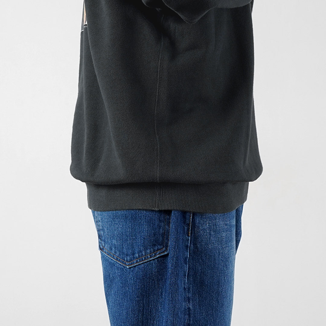 FREE RAGE / The Beatles × FREE RAGE Dernière version Raglan Crew Sweatshirt