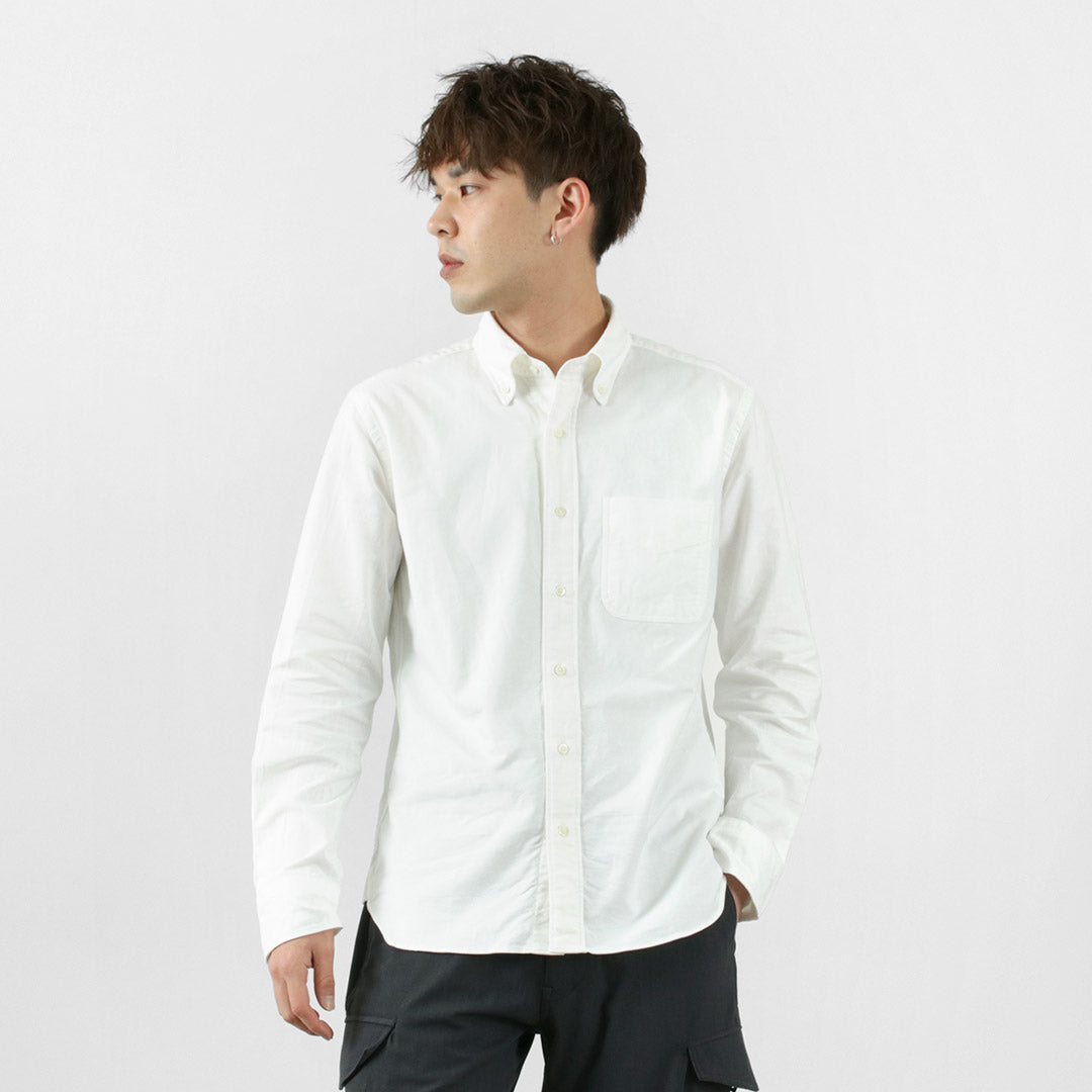 ROCOCO / Camisa con botones estándar Oxford premium