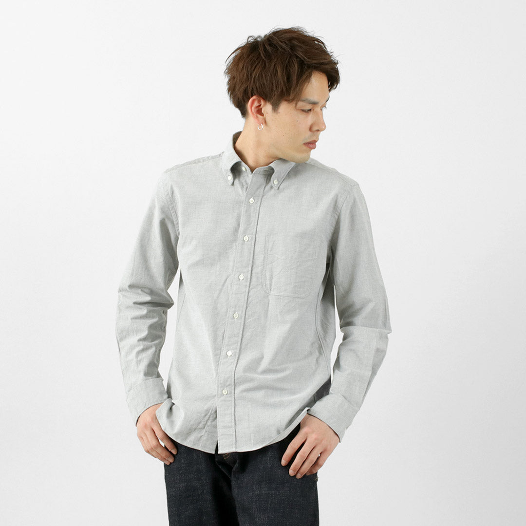 ROCOCO / Camisa con botones estándar Oxford premium