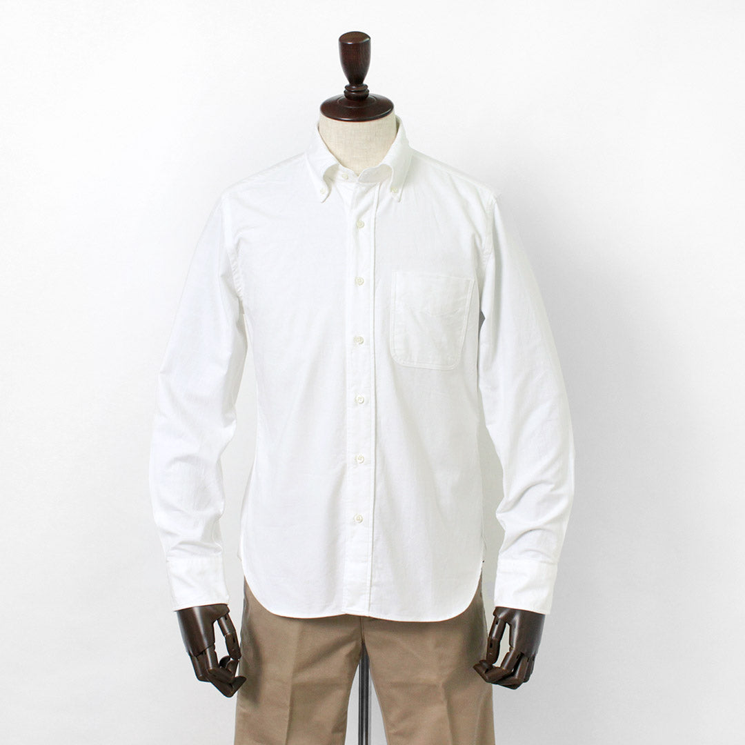 ROCOCO / Camisa con botones estándar Oxford premium