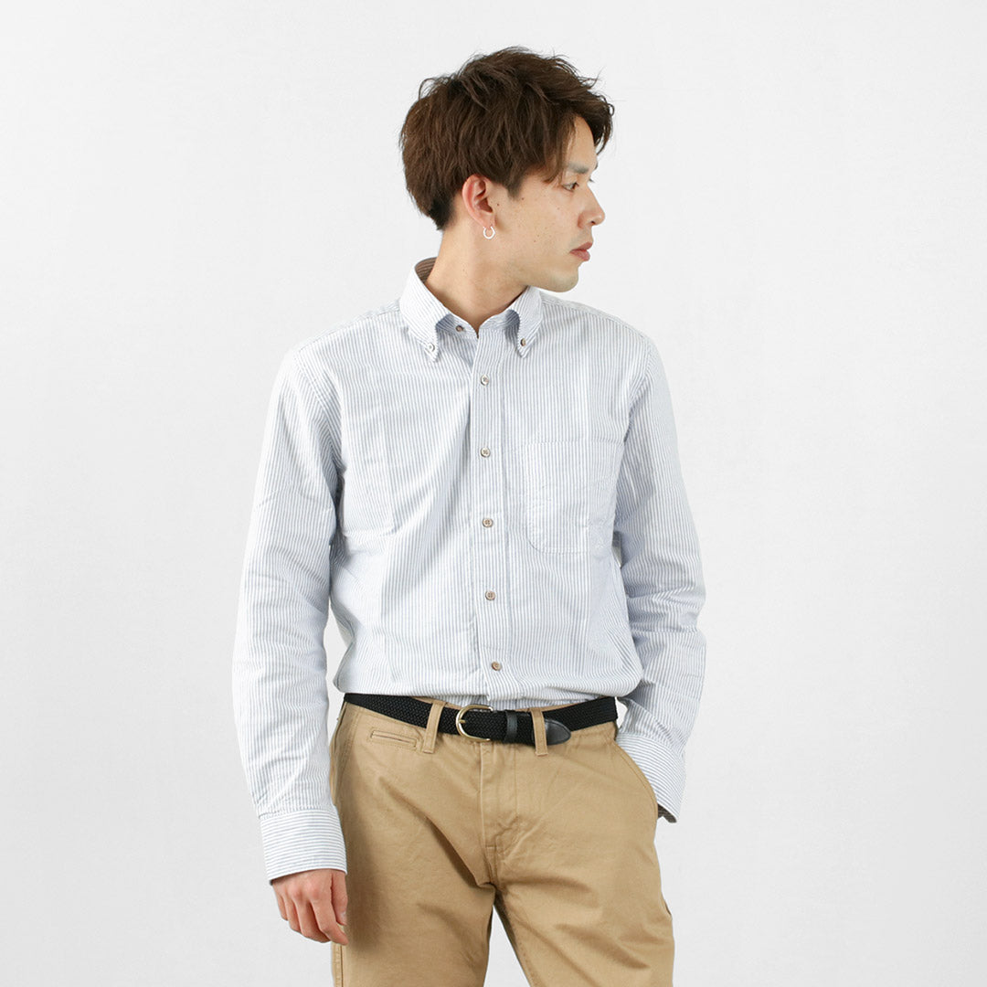 ROCOCO / Camisa con botones estándar Oxford premium