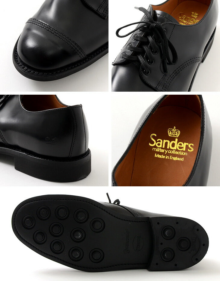 SANDERS / #1128 Chaussures derby militaires Japon Modèle Limité