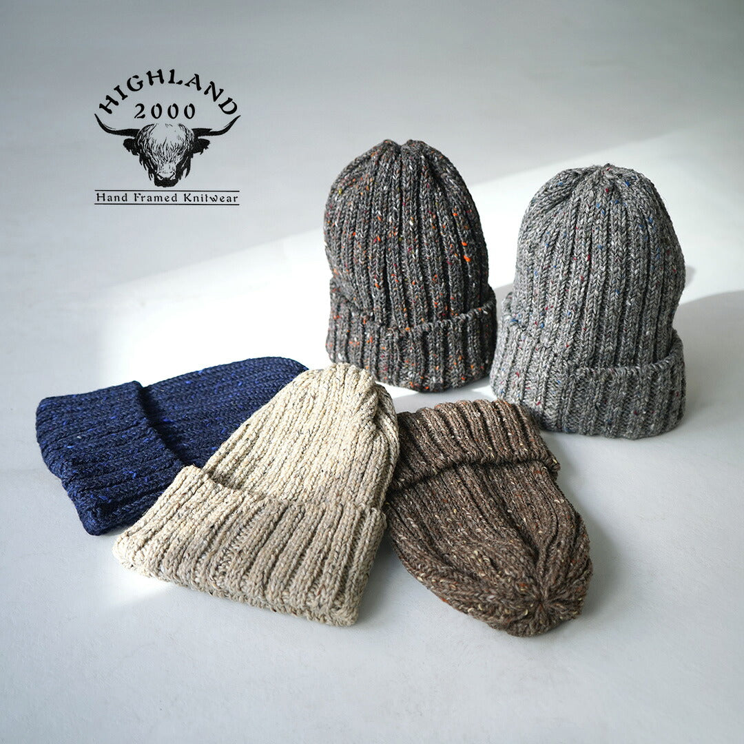 HIGHLAND 2000 / 羊毛棉結鮑勃帽