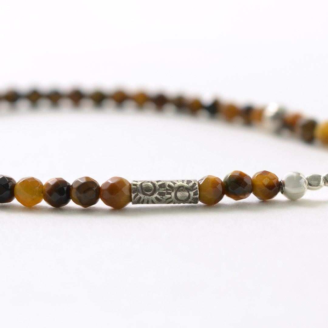 Phadua / Tiger Eye Beded Chezle
