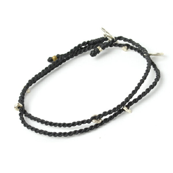 Collier en argent Phadua / Corde de cire