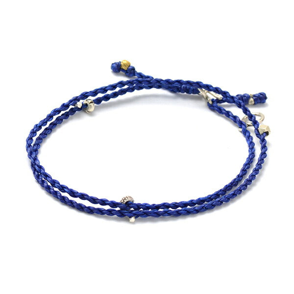 Collier en argent Phadua / Corde de cire