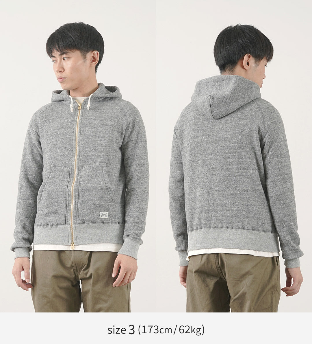 KEPANI / Manhattan 2 - Sudadera con capucha y cremallera completa