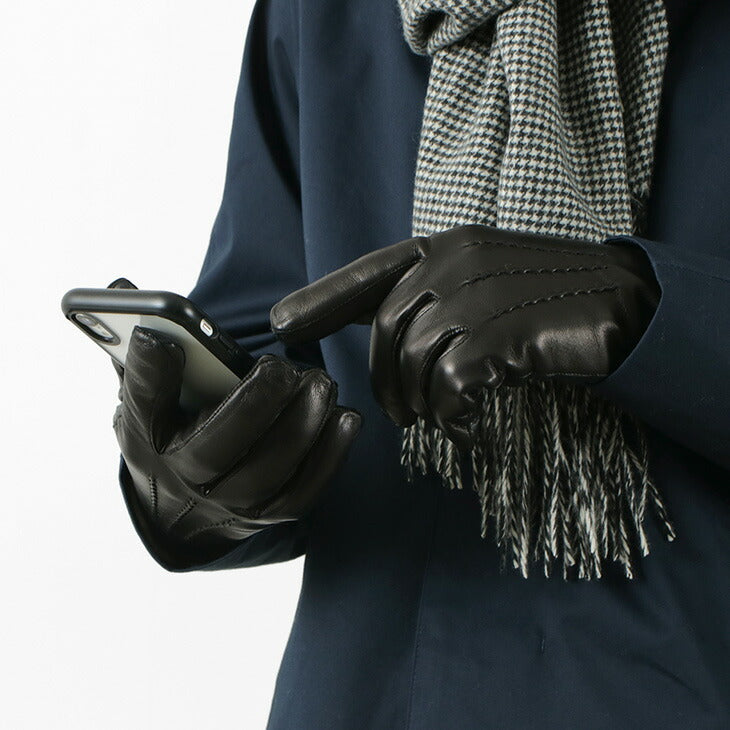 GLOVES / 78SM Smartphone lamb leather gloves