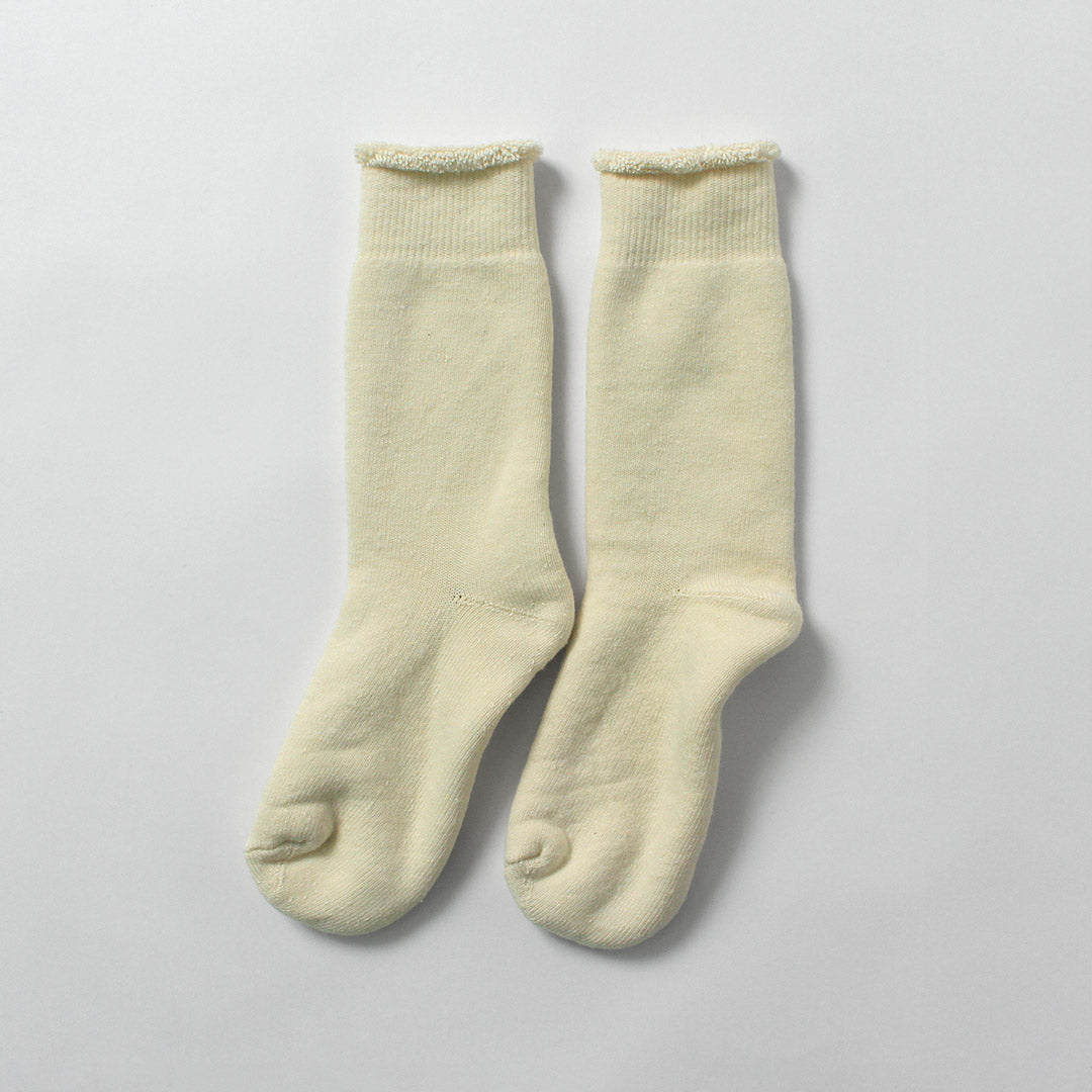 ROTOTO / Double Face Crew Socks Merino Wool & Organic Cotton