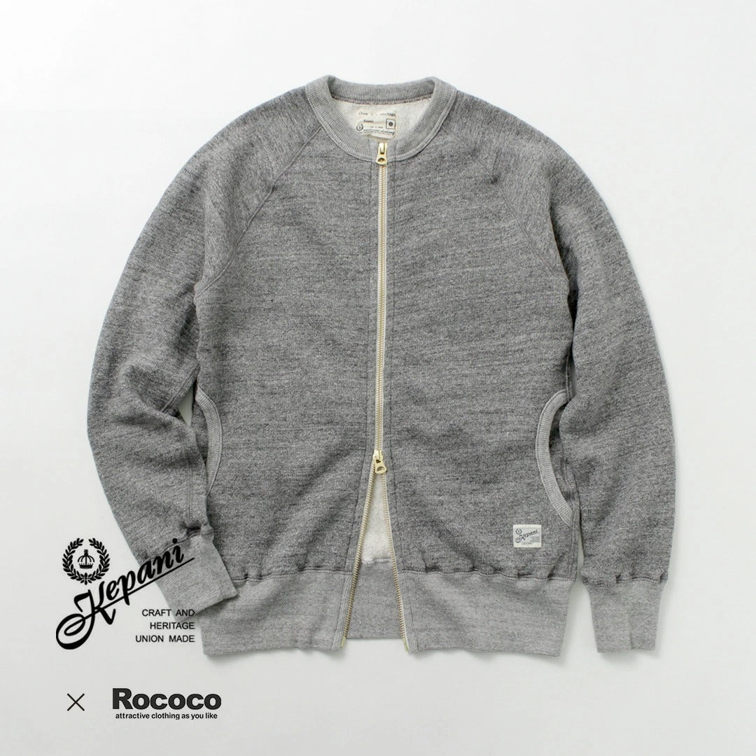 Kepani / Crew Neck Full Zip Sweet Chaqueta